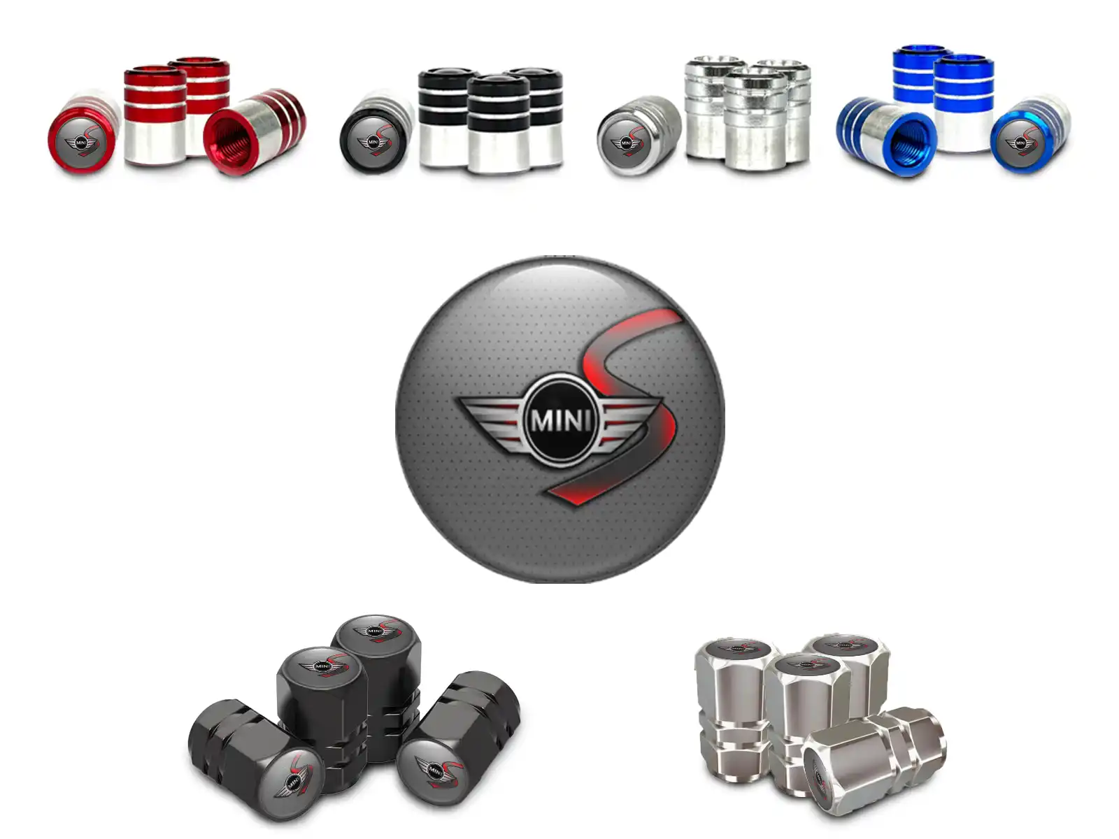Mini Cooper Cappelli valvola SUV Stile Drift